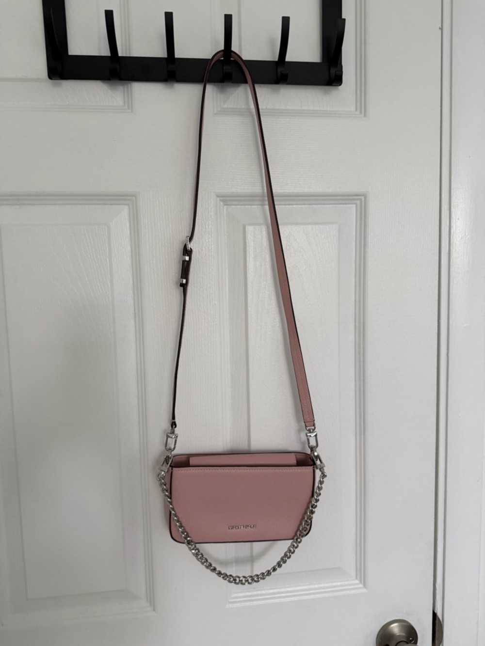 New MICHAEL KORS Pink leather Crossbody Bag